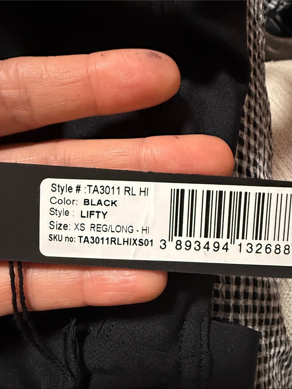 TA3 NWT $188 XS REGULAR LONG  TORSO 
HI CUP  LIFTY (16 bin) - Picture 3 of 4